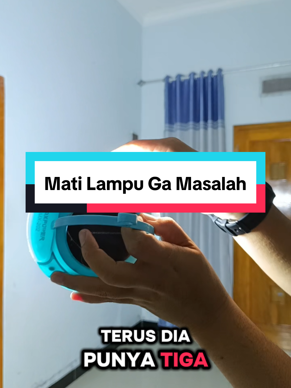 mati lampu sekarang udah ga perlu khawatir lagi kalau udah menyediakan lampu emergency ini ##satukontentiaphari #lampuemergency #lampudarurat 