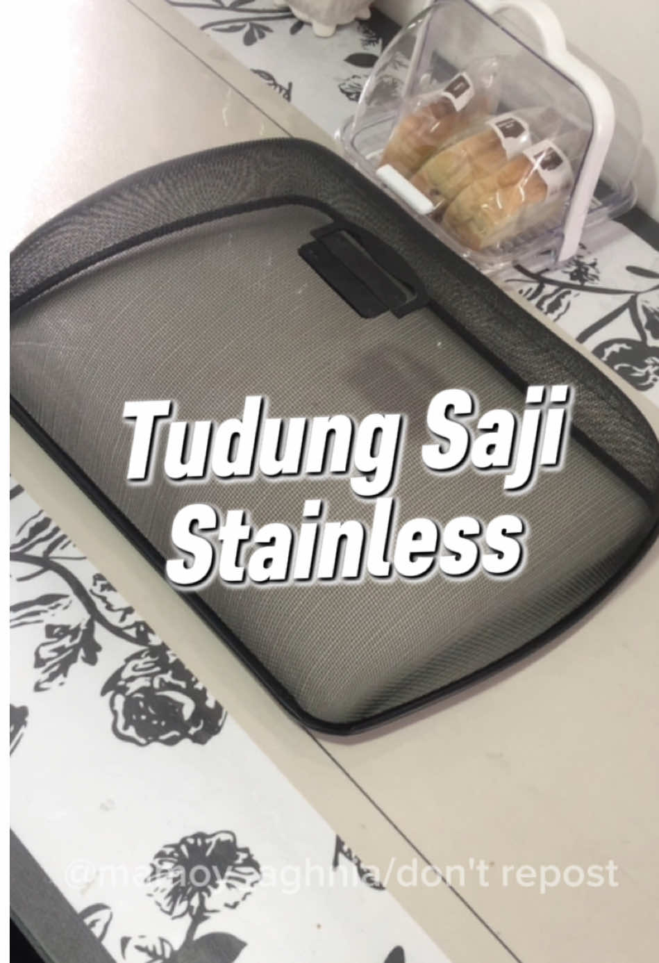 #tudungsaji #tudungsajistainless #perabotanrumahtangga #fyp #dapurestetik 