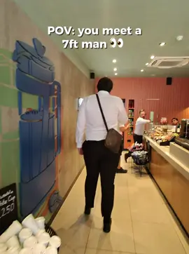 POV you meet a 7ft man #pov #oshu 