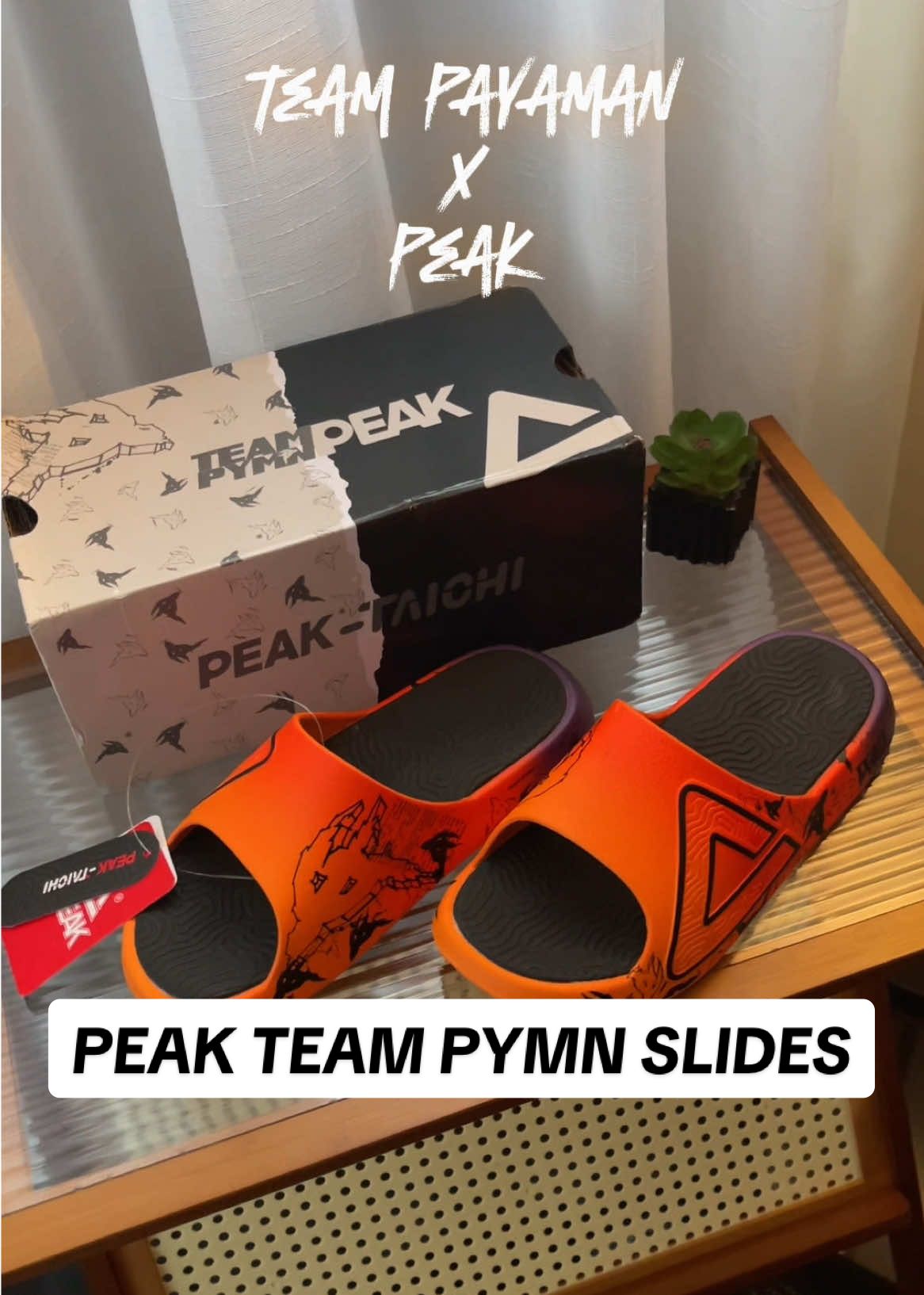 Slides that flex. Comfort that lasts. PEAK X Team PAYAMAN approved 💯  #peak #peakteampymn #peakteampayaman #peakcushuionedslides #peakslides #peaktaichi #peaktaichislides #teampayamanslides #teampayaman #slides #cushionedslides #teampymn #lionabella 