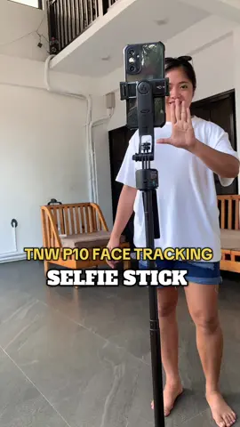 TNW P10 FACE TRACKING  SELFIE STICK. #TNW #tnwpo5facetrackingphoneselfiestick #tripod #trendingvideo #tiktokfinds 