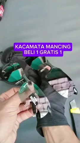 Kacamata mancing beli 1 gratis 1. #kacamatapolarized #kacamatamancing #kacamataphotocromic 