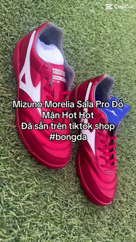 🔥 [HOT] MIZUNO MORELIA SALA PRO – ĐỎ MẬN CỰC CHÁY! 🔥 Mẫu giày futsal đỉnh cao dành cho tín đồ tốc độ và kỹ thuật – Morelia Sala Pro đỏ mận trở lại với diện mạo sang trọng, chất liệu da mềm ôm chân, cực kỳ thoải mái ngay từ lần xỏ đầu tiên! 💥 Ưu điểm nổi bật: ✅ Màu đỏ mận cá tính – độc đáo trên sân. ✅ Đế TF bám sân cực tốt, phù hợp sân cỏ nhân tạo & futsal. ✅ Form ôm, nhẹ, da mềm – hỗ trợ xoay sở linh hoạt. ✅ Mũi giày da lộn – tăng độ bền khi chích mũi. ✅ Đế mới - Êm ái , bền bỉ ------------------- #football #mizuno #giaymoi #ruby #hothit #giaydep #bongda #giaybongda #mizunofootball 