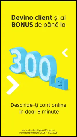 Life hack pentru vara asta: deschideți-vă cont la Raiffeisen 👀🤫 Durează 8 minute și primești garantat până la 300 de lei, numai buni de o ieșire la mare sau la festival 🌊🪩@raiffeisen.bank.ro  #MegaBUZZ_RaiffeisenBonus  #raiffeisenbank  #buzzstoreromania 