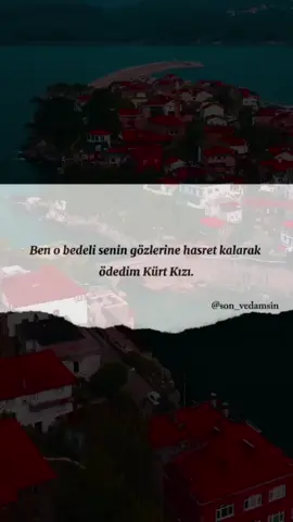 Ben o bedeli senin gözlerine hasret kalarak ödedim.. #sözlerdiyarı #sözlerköşkü #fypシ #keşfetimiaçtiktok #keşfettttt  #takipetmeyiuntma🥰 