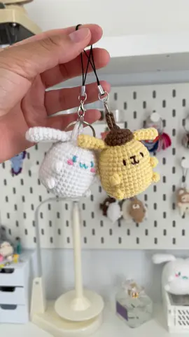 Cinnamonroll & Pompompurin 💙💛 Sanrio friends coming soon 🎉 🌷 shop link in my bio 🌷     tags - #crochet #accessories #crochetaccessories #handmade #cinnamonroll #sanrio #sanriogirl #miniso #sanrioaesthetic #sanriofinds #cinnamon #keychain #sanriokeychains #pompompurin #cinnamonrollsanrio #pompompurinsanrio #amigurumi #crochetamigurumi #crochetkeychain #capybara #crochetersoftiktok #crochettiktok #hellokitty #sanriogirl #hellokittyandfriends #hellokittylover 