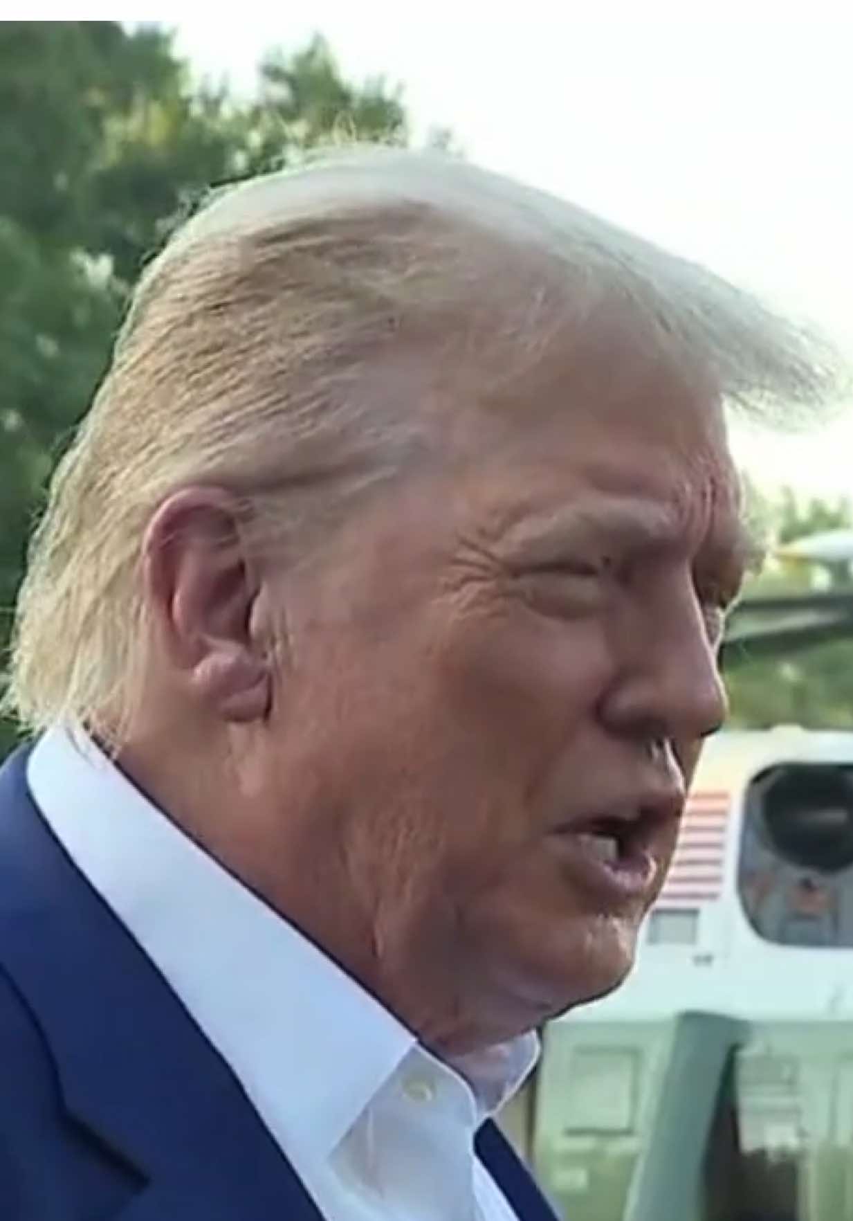 President a Trump commenting on the ceasefire efforts between Israel and Iran #News #Israel #Iran 