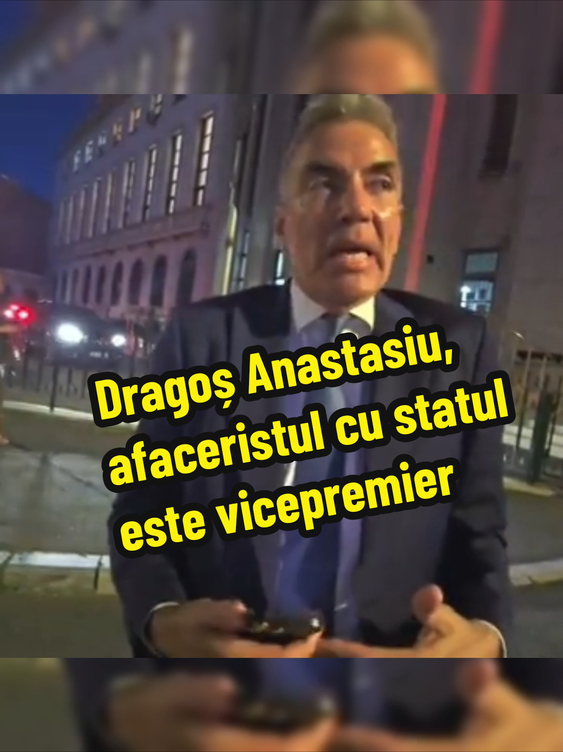 Dragoș Anastasiu, este vicepremier 