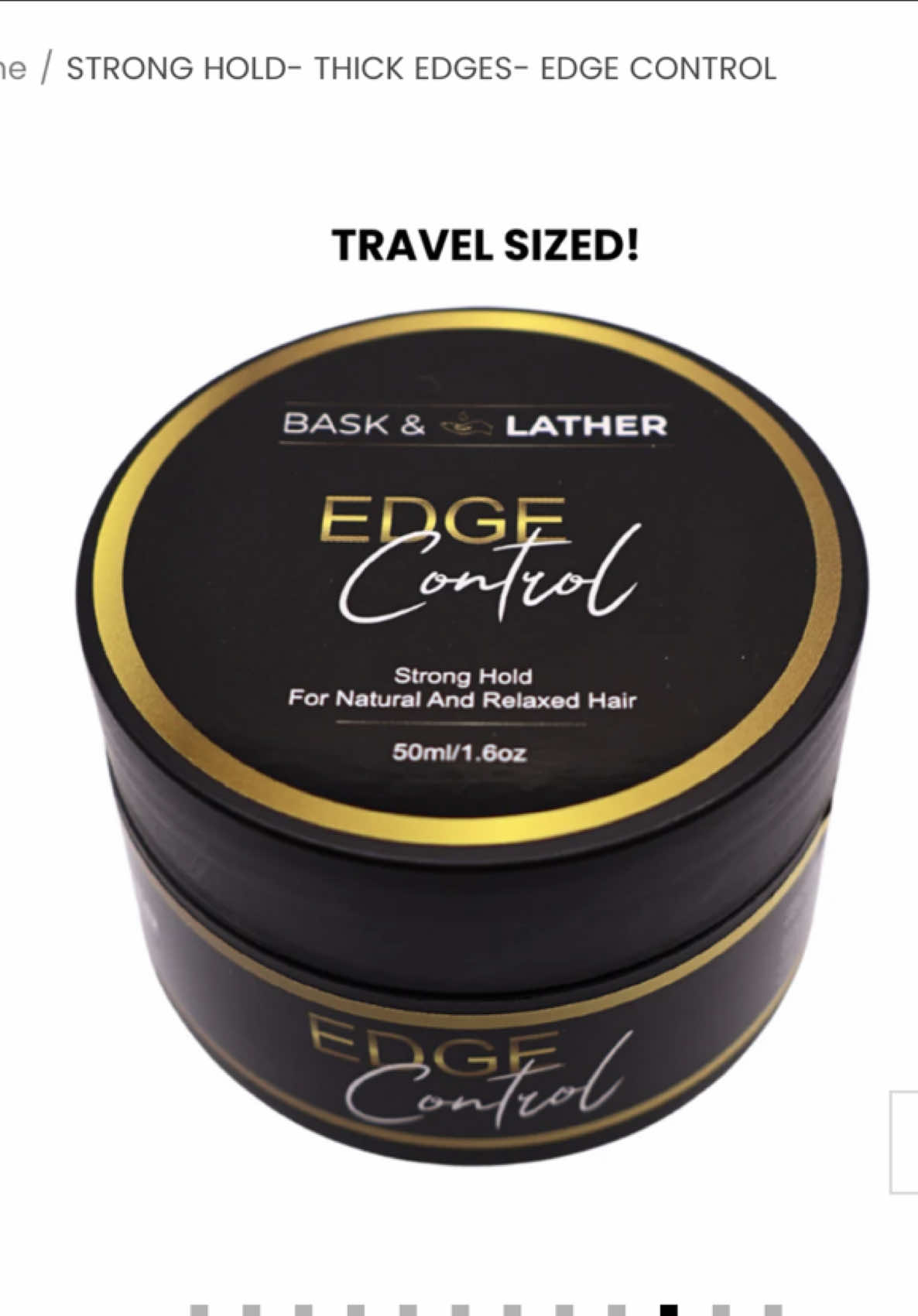 Check out BASK and LATHER Edge control. THANK ME later. #baskandlather #deborah #womentowomen #TikTokShop #trending #fyp #foryoupage #fypppppppppppppp #thenshebelieved 