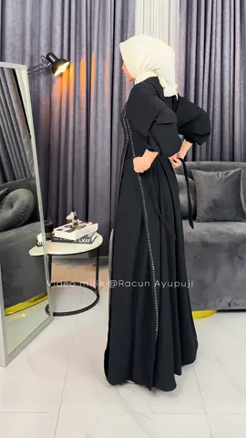 Masyallah cakep bgt simple 👀🖤 #outfitinspiration #ootdhijab 