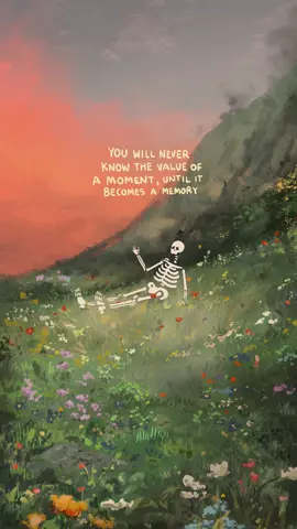How much time do any of us really have? How much longer until we’re not here? Death can be such a superficial thought; “yeah yeah, I know it’s coming one day” and then, seemingly unexpected, though entirely so, it arrives.  Life is precious. Thanks everyone here for being such a vibe, for riffing with me, for listening, arguing, encouraging, having fun, sharing, supporting. What a life yall have given me. Thank you.  #1924us #life #art #mrskelly #animation #hope #quotes #inspiration #motivation #beautiful #cool #flowers #skeleton #overcome #explorepage #viral 