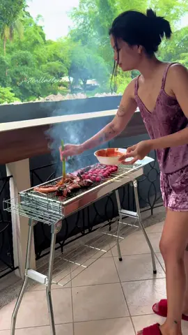BBQ Griller. Stainless Steel and Fordable pa kaya madadala mo kahit saan mo gustong mag grill.😋 #fypシ #bbqgrill #food #trending 
