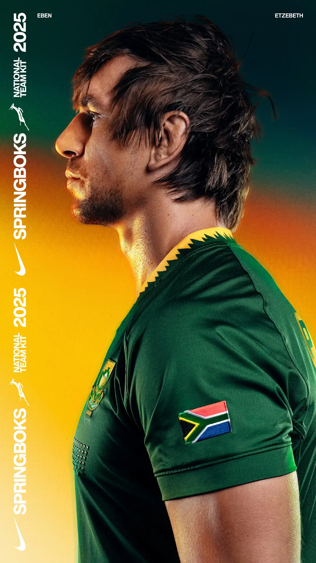 When winning is for everyone, it is everything.   This is more than green and gold. It is unity stitched into every thread. Introducing the all new 2025 #Springboks national team kit. For the Boks. For us all. #ForeverGreenForeverGold Nike