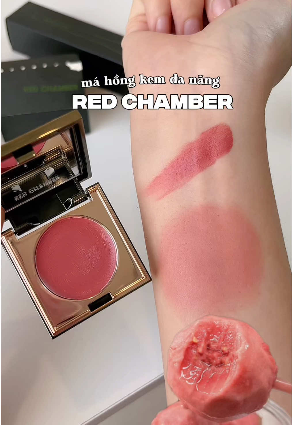 Ẻm đẹp không có điểm chê 💗😻 #redchamber #mahongkem #mahongkemdanang #goclamdep #makeup #fyp 