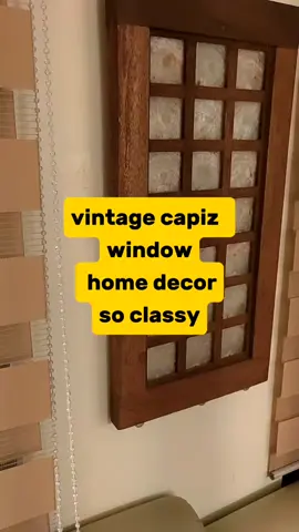 #homedecor #capizwindow #capiz #fyp 