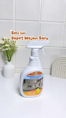 Jadi seneng bersih2 dapur ✨🫶🏻 #yiklean #yikleankitchencleaner #cairanpembersih #pembersihaserbaguna #pembersihwajan 