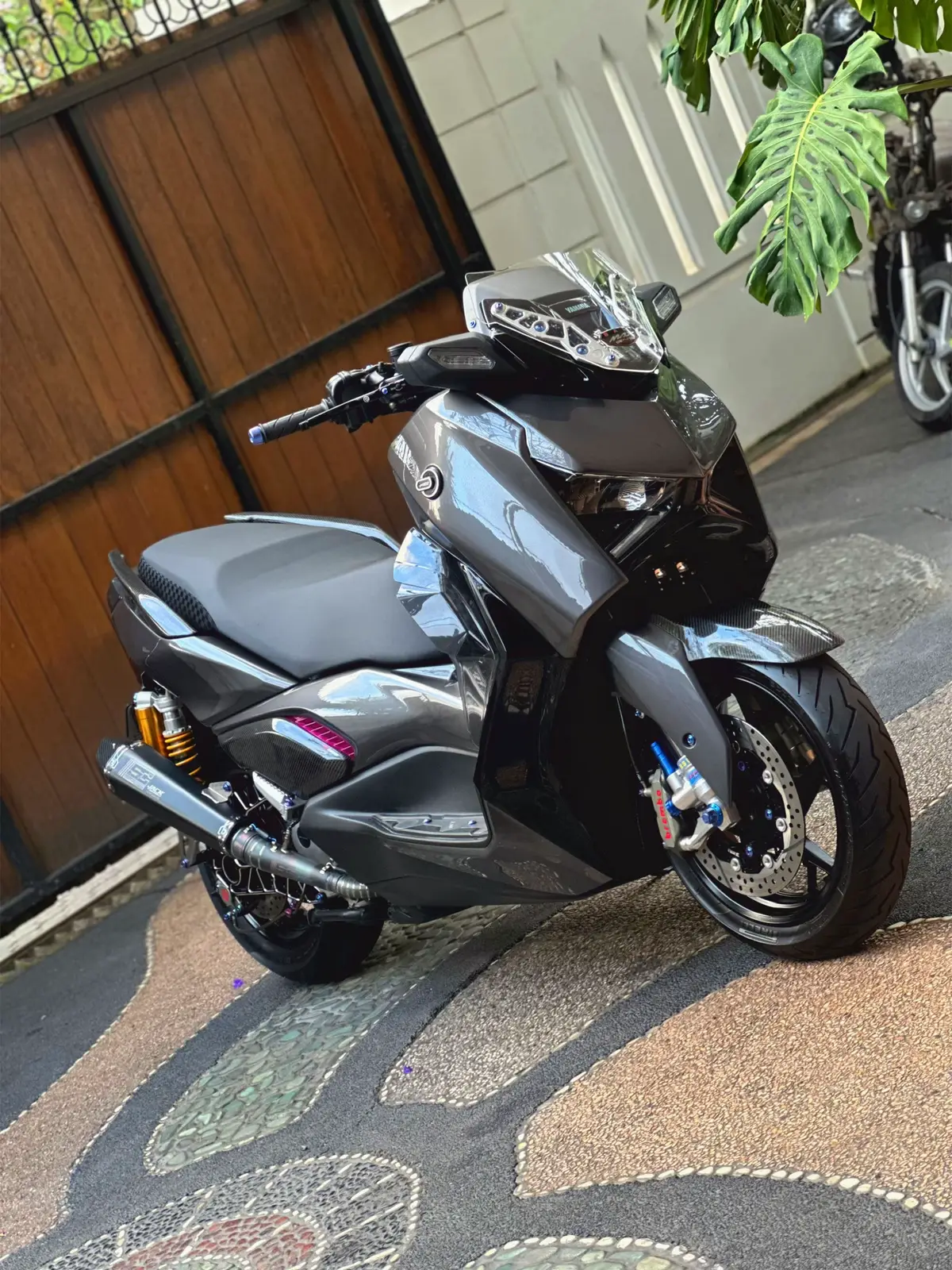 Menanti malam  #modifikasimotor #xmaxthailook #xmax250 