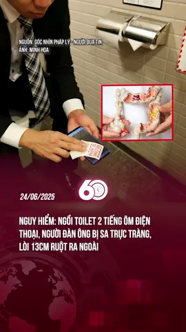 CẢNH BÁO NGUY HIỂM TỚI NHỮNG NGƯỜI THƯỜNG XUYÊN CÓ THÓI QUEN NGỒI LÂU TRONG NHÀ VỆ SINH #theanh28 #60giay #tiktoknews 