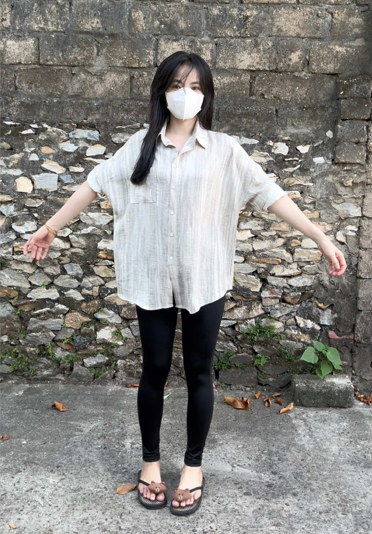 Quần legging dài#quanleggingnu #thoitrang #outfit #muataitiktokshop 