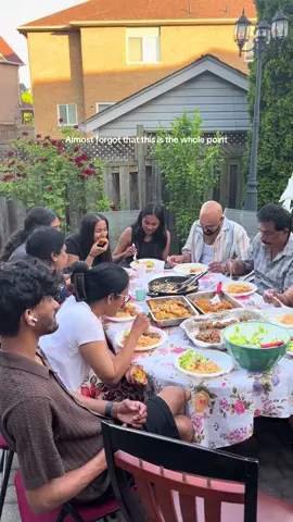 Summertime means more dinner parties and family gatherings☀️ #familytime #family #dinner #dinnerparty #FathersDay #wholesome #Summer #fyp #summertime #tamil 