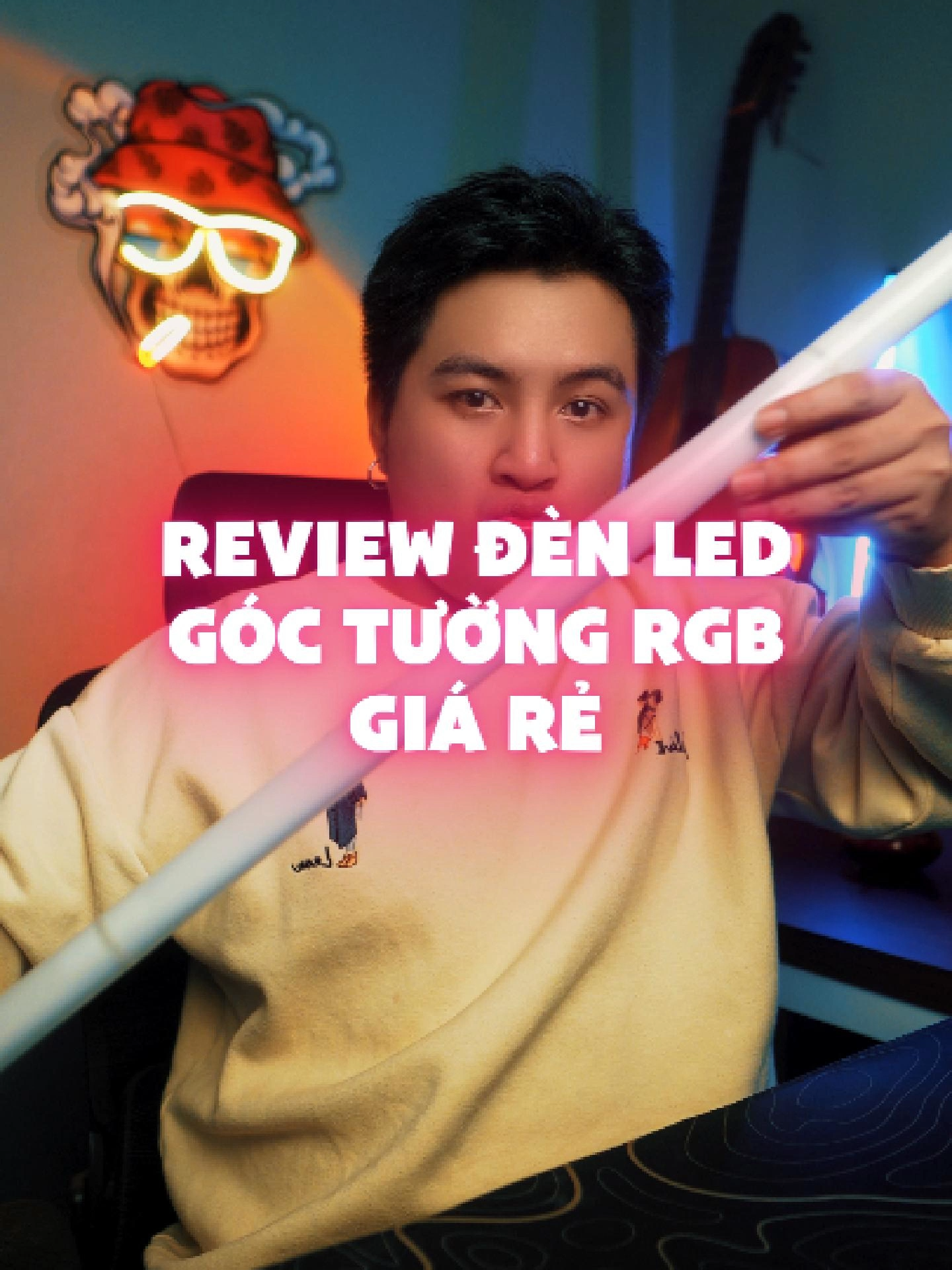 Review đèn góc tường rgb xịn nhưng lại hạt dẻ, quay video, setup ánh sáng #nguyennhatlinh #review #denledgoctuong #led #rgb