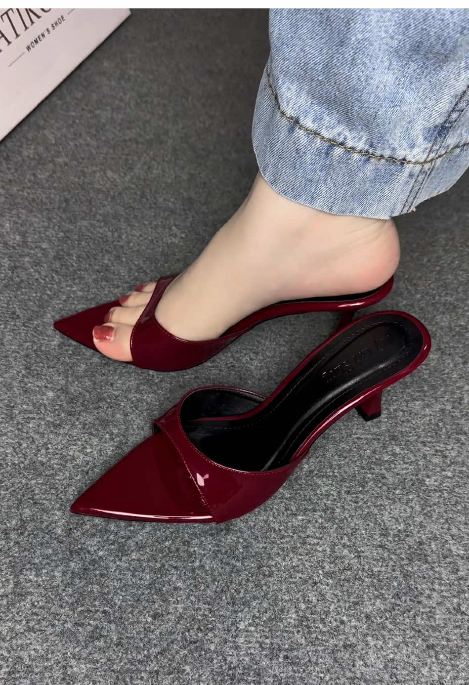 Mê cái màu cái dáng sang này lắm luôn #giaycaogot #reviewlamdep #giaydep 