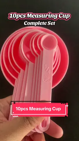 Para sa mahilig magluto or mag bake perfect tong Measuring Cup 😍❤️ #measuringcup #measuringcups #measuringcupset #measuringspoon 