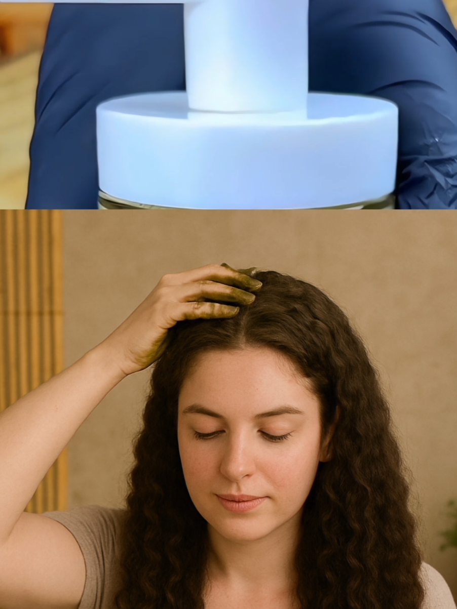🧪 وصفة قوية لتقوية الشعر وتحفيز نموه: