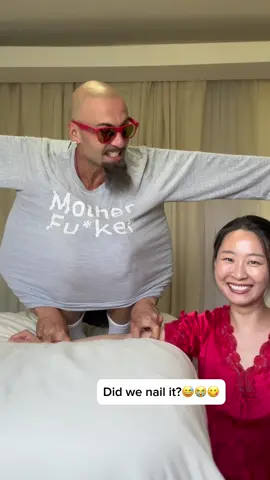 Call me the bald eagle🦅😂 #DidWeNailIt #TheKungFuFam   #TheWhiteDragon   #HusbandAndWife   #Shenanigans   #DayAtHome   #DayOffWork   #NoDaysOff   #FunAndGames   #Love   #Joy     #Funny   #ViralVideo   #Skit   #Comedy   #CoupleGoals   #POV   #ChallengeAccepted   #CoupleComedy   #LOL   #Creativity   #Bonding   #WildlifeParody   #StayAtHomeFun   #EagleLanding   #BedroomSkit   #FakeArms   #MajesticFail   #ClawLife