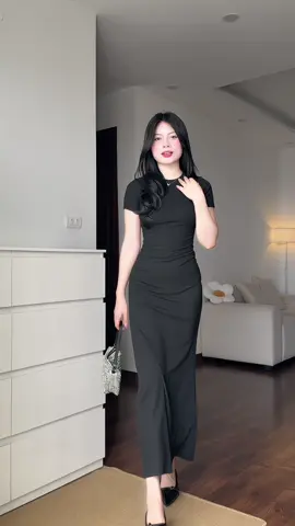 Chất co giãn siêu mát luôn ạaa, vải khác hẳn loại vài chục nha các bác #outfitideas #fyp 