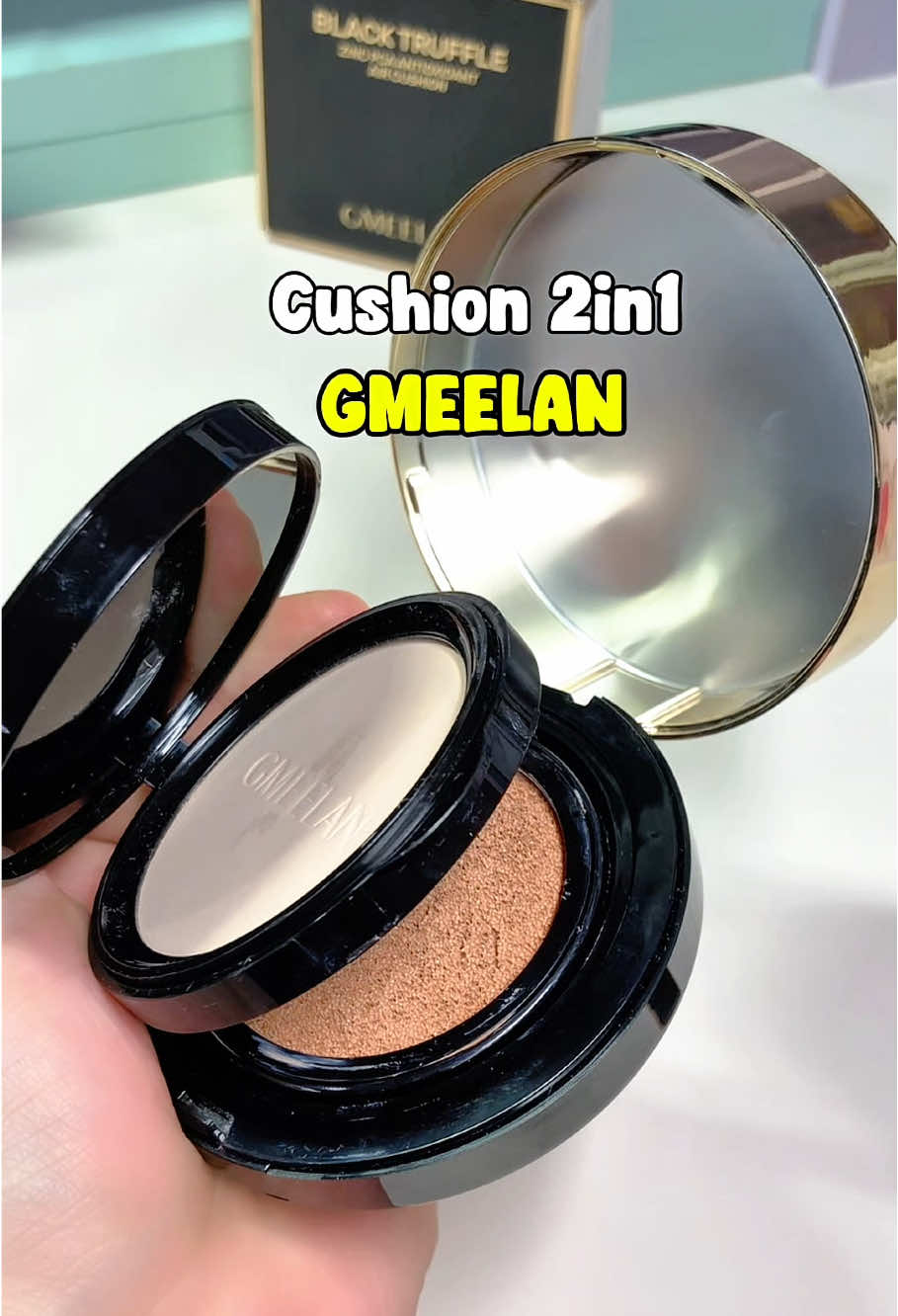 Cushion 2in1 của nhà Gmeelan mn tham khảo nha @GMEELAN_SKINCARE @gmeelan.official.shop  #2in1cushion #cushion #kemnen #truffle #xuhuong #Gmeelanvn #xuhuong #goclamdep #beauty #review #unboxing #unboxwithmymy #fyp 