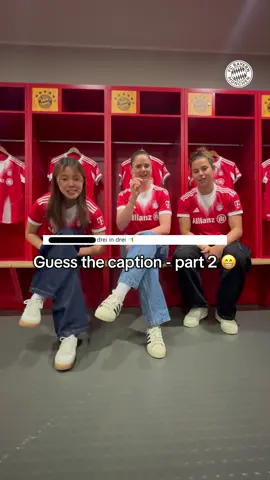 IG Caption Challenge 😎 It’s time for part 2 🔥 @Lena Oberdorf #FCBFrauen #fcbayernwomen #miasanmia #FCBayern #woso #Obi 