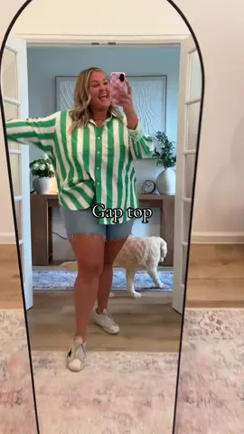 @Gap is on ttshop!!😍 #fashion #fashiontiktok #top #clothes #tiktokremixcontest #outfitideas #outfit #SummerFashion #trending #viral #fypシ #fyp #foryoupage #tiktokremixcontest #buttonup 