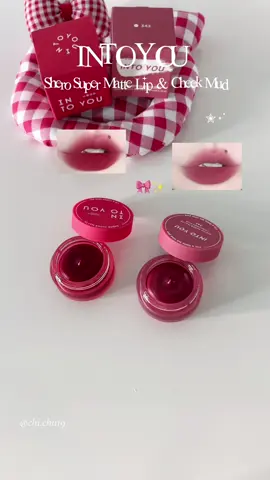 Màu 345 và 302 mix với nhau ra màu siu siu đẹp luôn í 🍓✨ #intoyou #sonbunhu  #sonintoyou #intoyoulipmud #lipmud #sonhuintoyou  #review #BeautyTok #trending  #xuhuong #fyp