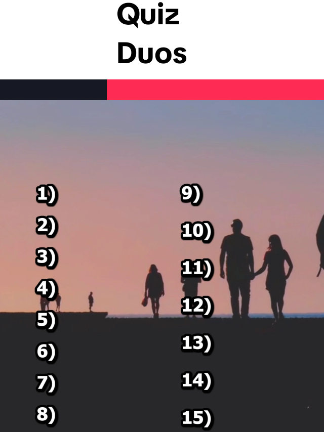 🚨 Complète ces 15 duos en moins d'une minute ! 😳 #quiz #duos #culturegenerale 