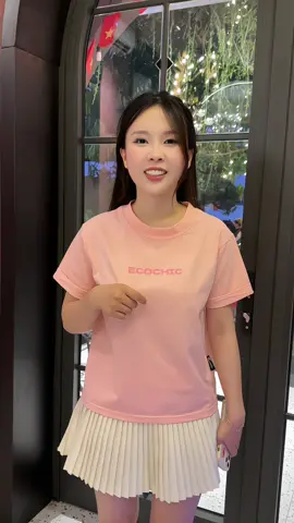 Mặc mát lắm ạ #xuhuongtiktok #setdoxinh #typ #aothun #aobabytee #ecochic 