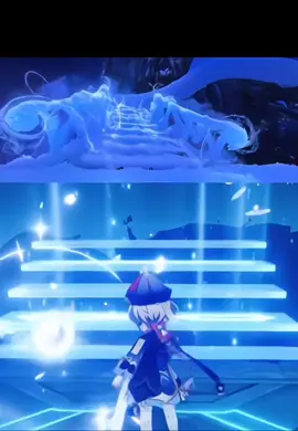 Let it go#qiqi #qiqigenshinimpact #GenshinImpact #elsa #frozen 
