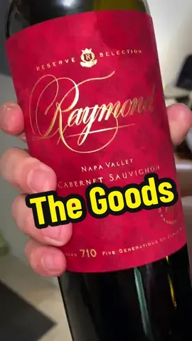Pair this with your next steak! #cabernetsauvignon #raymond 