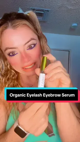 Organic Eyelash Eyebrow también te lo puedes aplicar en las cejas para que te crezcan 👌🤩 #serum #eyelashserum #eyebrowserum 