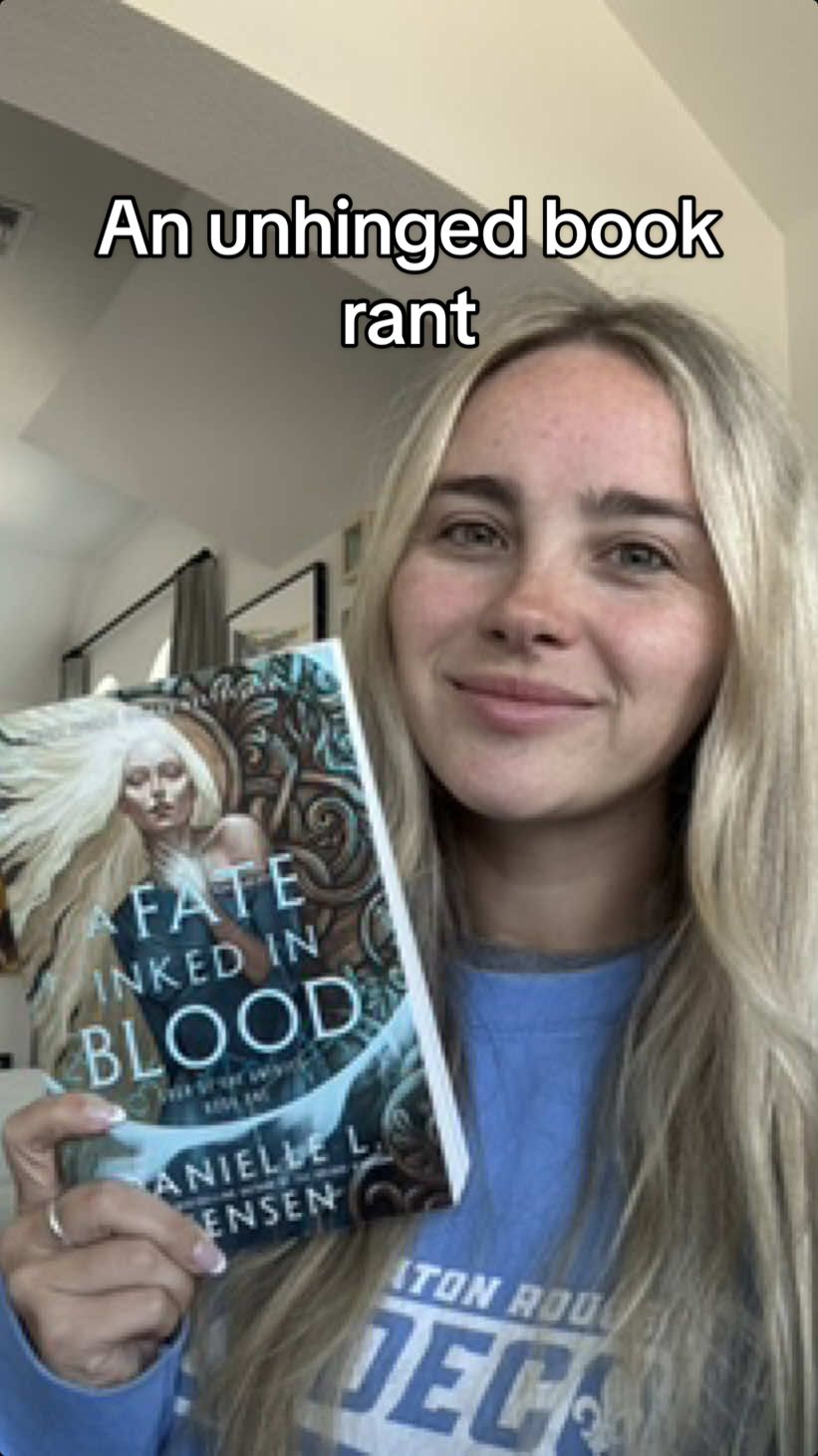 I love to rant.. let me know what yall thought about this book..  #afateinkedinblood #danielleljensen #BookTok #bookreview 