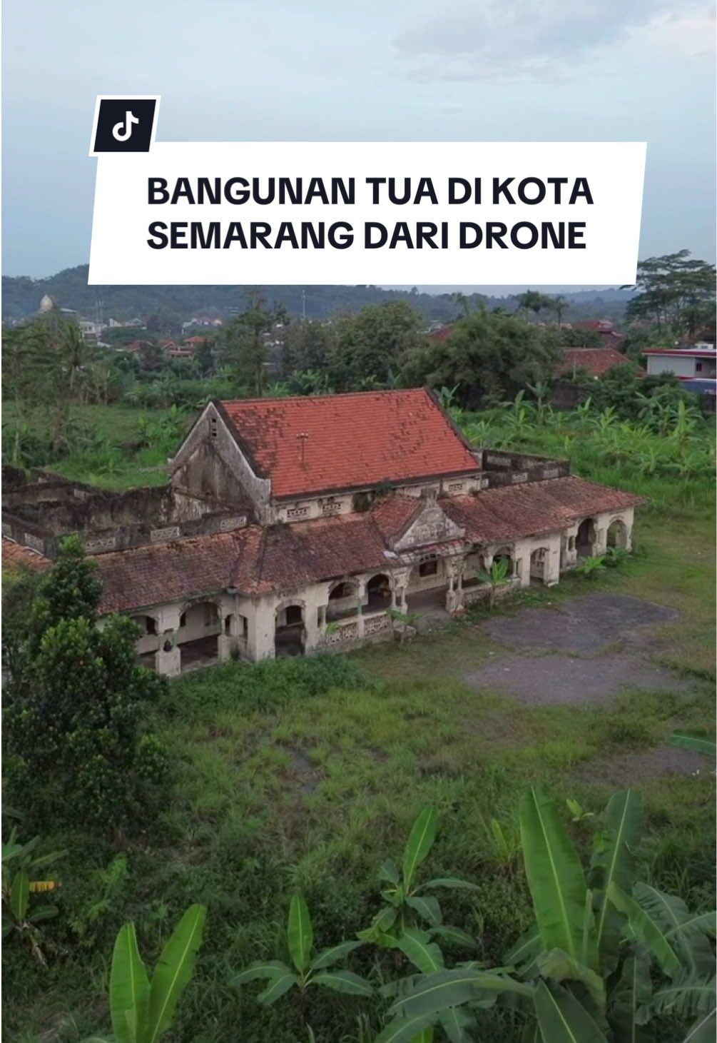 bangunan tua di kota semarang dari drone #drone #explore #semarang 