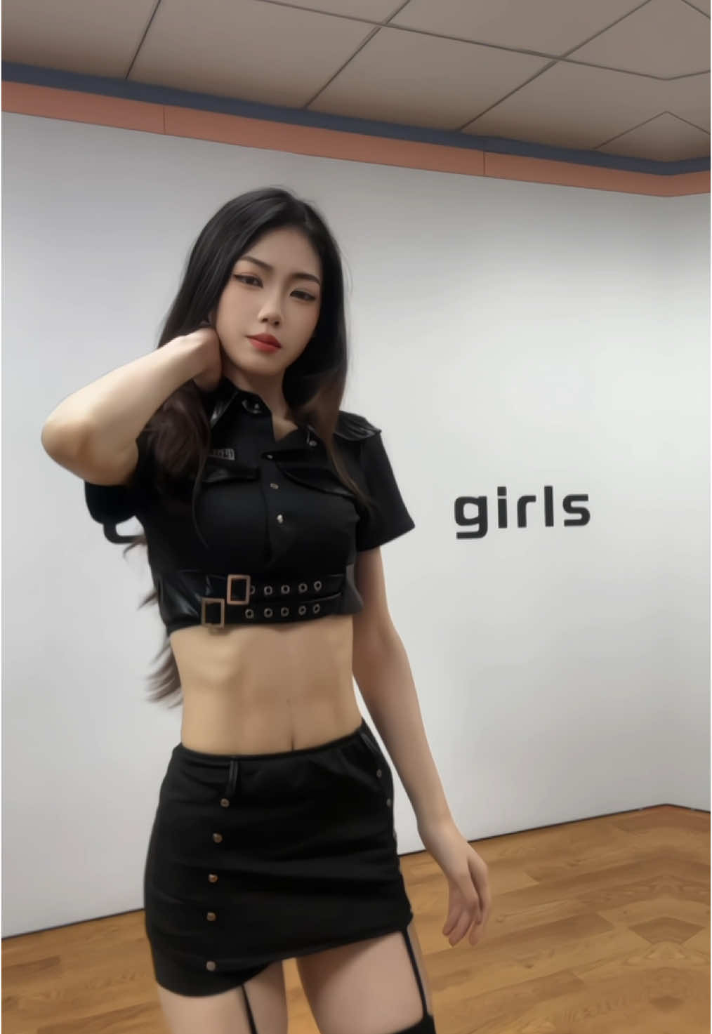 Playing dress up 🎀@KT. #dance #fyp #crystalgirls 