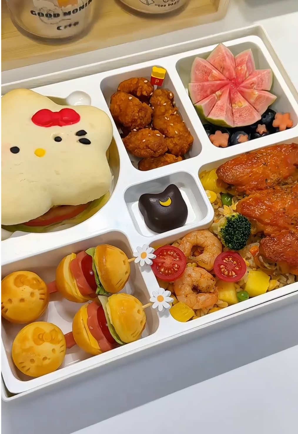 Make a bento for my sister#Foodie #EasyRecipe #asmr #cooking #lunch #lunchideas #bento #bentobox 