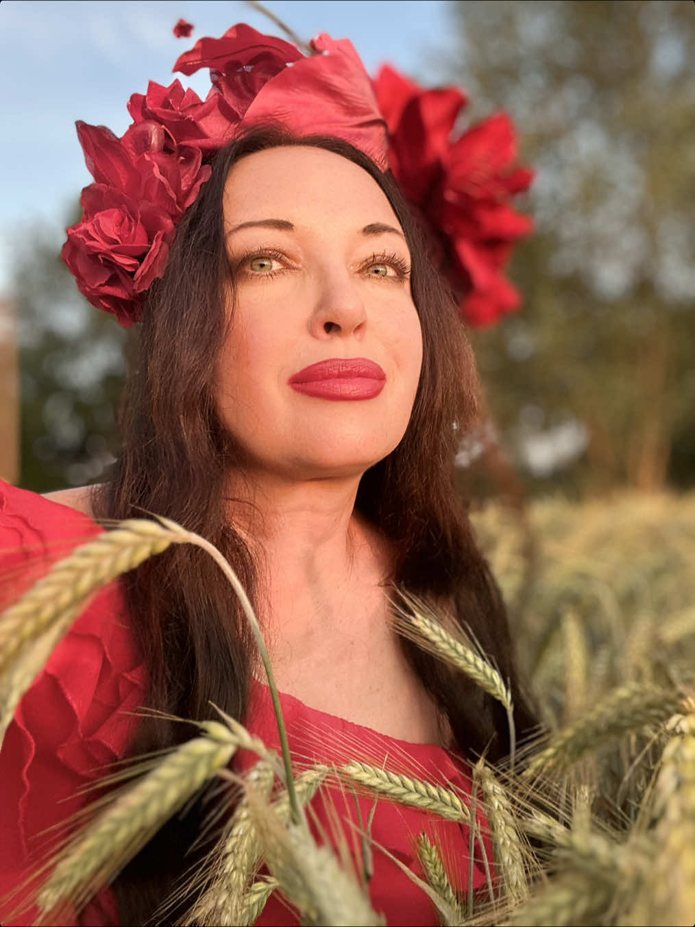 Immer wenn ich rot trage, fühle ich mich 2 Mal glücklicher #woistlenamama #glücklich #rot #Summer 