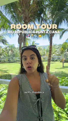 Room tour del Hotel Riu República 🇩🇴🥂🌊💗 #riurepublica #hotel #allinclusive 