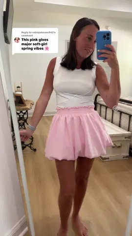 Replying to @robinjohnson943 Actually obsessed with this skort its soooo cute & girly & fun 💗🌸🎀👛🌷💖 #OOTD #dealsforyoudays #dealsforyou #TikTokShop #ttshop #fyp #TikTokShopFashion #outfitinspo #summerootd #momootd #sahm #cuteoutfit #momthings #momtok #fashion #style #comfyoutfits 