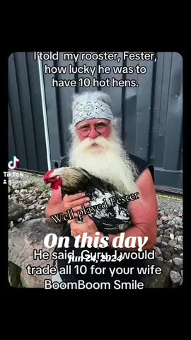 #onthisday #bikerguru #bikersoftiktok #bikertok #roosters 