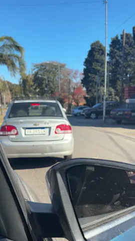 El coche freno de golpe en el medio de las vías, baja la barrera y nos dejó a mi abuelo y a mí frenados, la verdad que un peligro la gente así patente: AA 291 LK