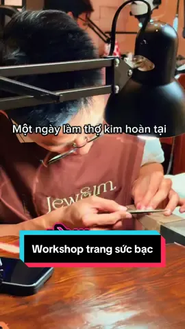 Cái vibe này..không phếch”phake” được #jewelmworkshop #workshop #jewelry #DIY #trending 