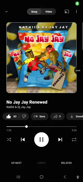 No Jay Jay Renewed out now @Nathii & Dj JaYJaY #amacombodancechallenge we need new dance